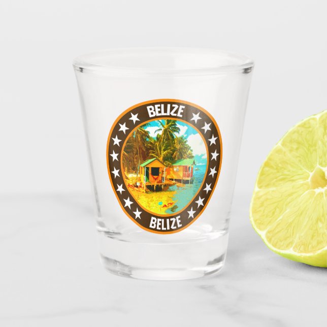 Belise                                             shot glass (Front)