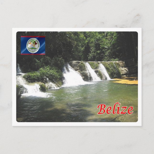 Belise - Toledo - San Antonio Falls - Postcard (Front)