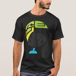 Belise Toucan Colourful Word Art - Funny T-Shirt