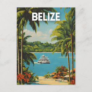 Belise Travel Art Poster Postcard
