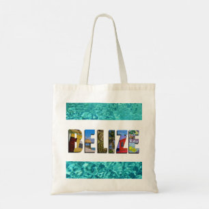 Belise Tropical Beach Blue Ocean Travel Photos Tote Bag