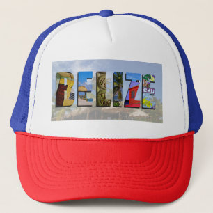 Belise Tropical Beach Blue Ocean Travel Photos Trucker Hat