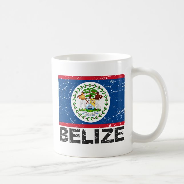 Belise Vintage Flag Coffee Mug (Right)
