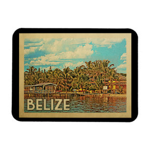 Belise Vintage Travel Magnet