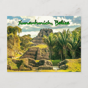 Belise Xunantunich stylised Postcard