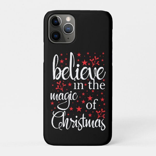 Belive in The Magic Of Christmas Case-Mate iPhone Case (Back)