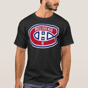 Beliveau Habs Logo T-Shirt