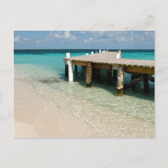 Belize, Caribbean Sea, Goff Caye. A Small Island Postcard (Front)