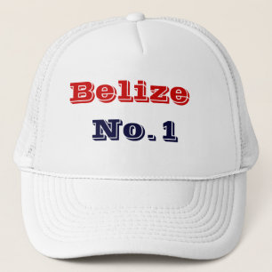 Belize number one trucker hat