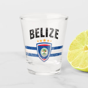Belize                                             shot glass
