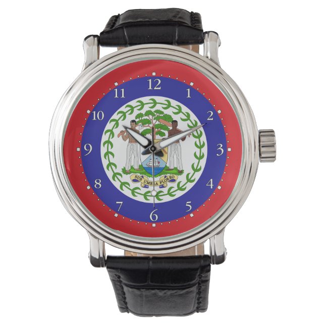 Belizean Flag Watch (Front)