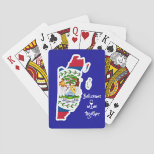 Belizeans Wine Together Playing Cards