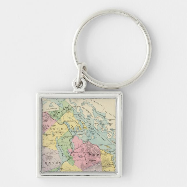 Belknap County, NH Key Ring (Front)