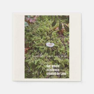 Belknap Mushroom with Quote Napkin