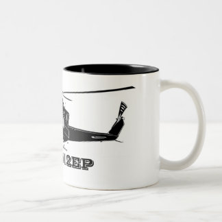 Bell_412_EP_white, Bell 412EP Two-Tone Coffee Mug