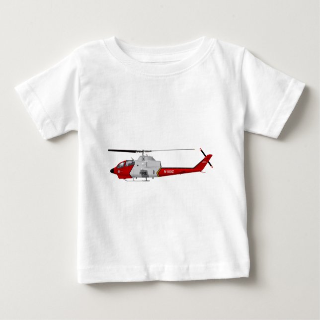 Bell AH-1 USFS Fire Watch Baby T-Shirt (Front)