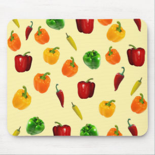 Bell and Mini Pepper Mousepad