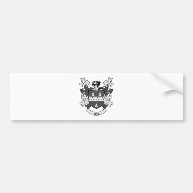 BELL Family Crest Bumper Sticker (Front)