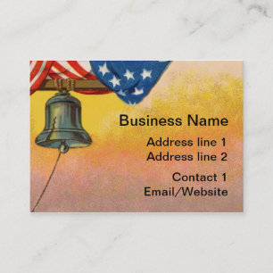 Bell & Flag Business Card