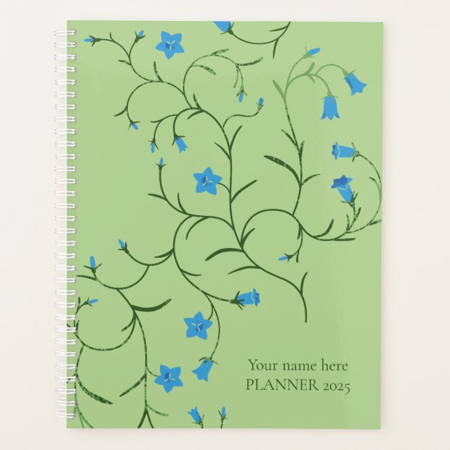 bell flowers planner (Front)