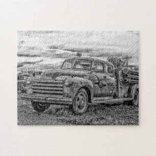 Bell Island Fire Truck Jigsaw Puzzle