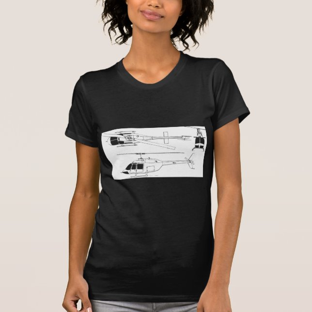Bell Jet Ranger / TH- T-Shirt (Front)