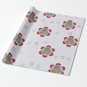 Bell Pattern Gift Wrap