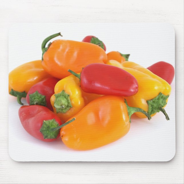 Bell Pepper Party Mouse Pad (Front)
