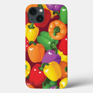 Bell Pepper Pattern iPhone 13 Case