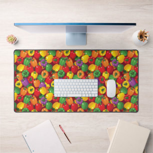 Bell Pepper Pattern Desk Mat