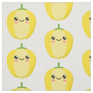 Bell Pepper Yellow Fabric