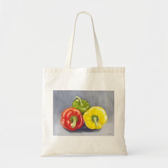 Bell Peppers - Customised Tote Bag (Front)