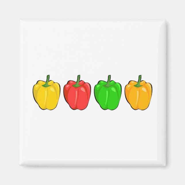 Bell Peppers Magnet (Front)