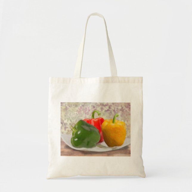 Bell Peppers Tote Bag (Front)