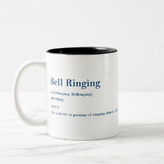 Bell Ringing Definition Two-Tone Coffee Mug