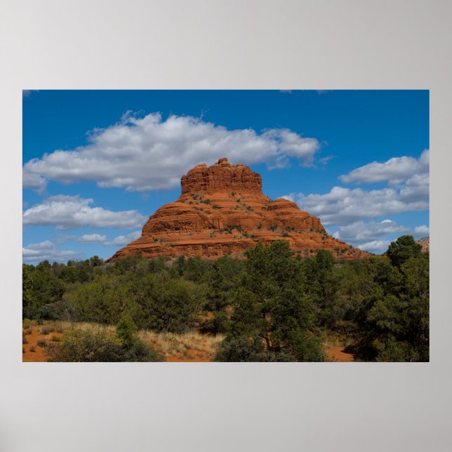 Bell Rock in Sedona, Arizona Poster 6522 (Front)