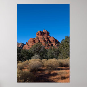 Bell Rock in Winter 2021 Poster