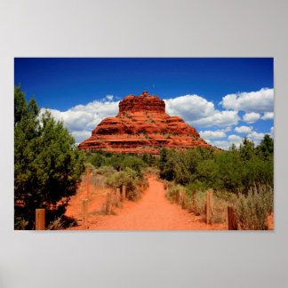 Bell Rock located in Sedona, Arizona United States Poster