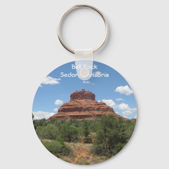 Bell Rock, Sedona, Arizona Key Ring (Front)