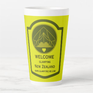 Bell Tent Glamping Business Latte Mug