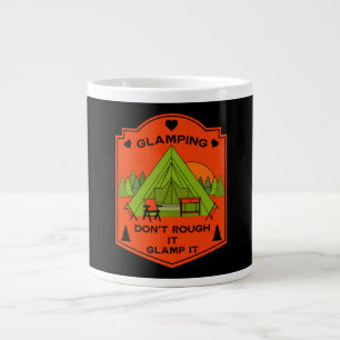 Bell Tent Glamping Large Coffee Mug