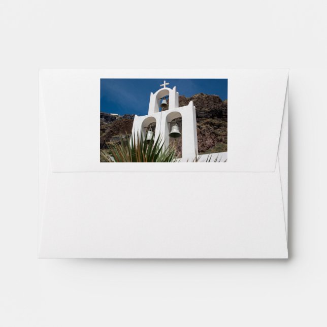Bell tower envelope (Back (Top Flap))