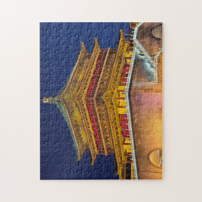 Bell Tower of Xian Jigsaw Puzzle (Vertical)