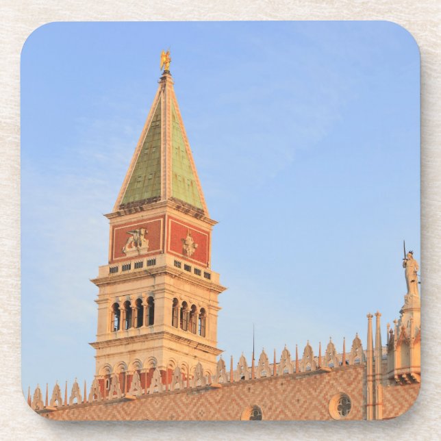 Bell Tower, Piazza San Marco, Venice Coaster (Front)