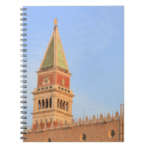 Bell Tower, Piazza San Marco, Venice, Italy Notebook