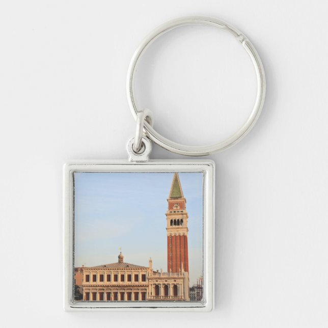 Bell Tower, Piazza San Marco, Venice Key Ring (Front)