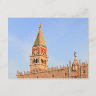 Bell Tower, Piazza San Marco, Venice Postcard