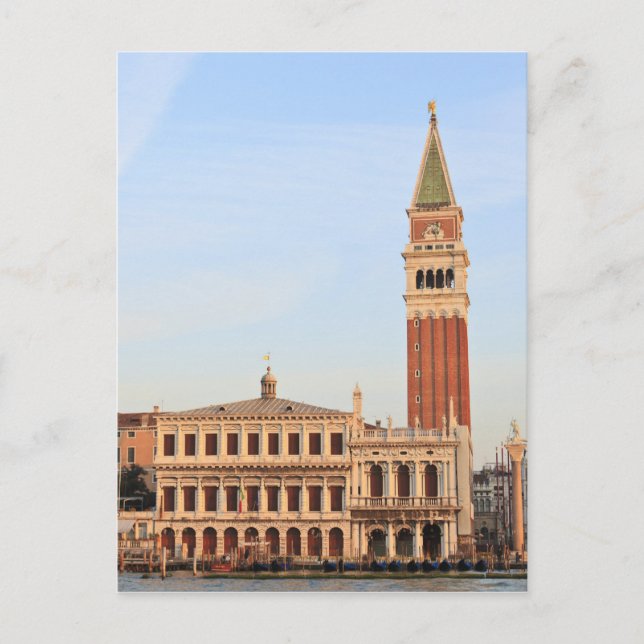 Bell Tower, Piazza San Marco, Venice Postcard (Front)