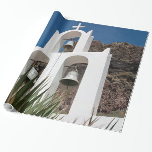 Bell tower wrapping paper
