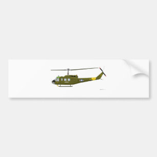 Bell UH-1D Iroquois Bumper Sticker